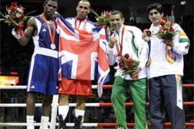 IOA officials skip Vijender's medal ceremony