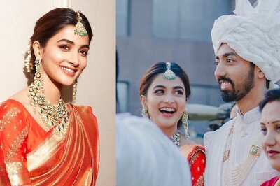 'Wedding Fever': Pooja Hegde Decks Up In Kanjivaram Saree At Brother's Nuptials