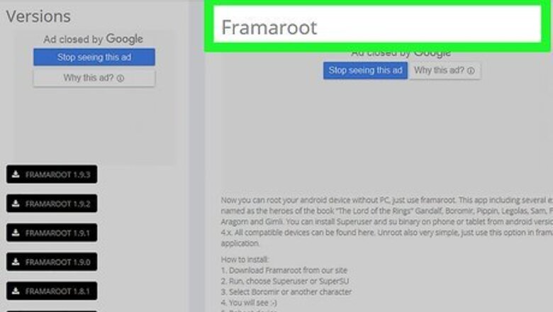 How to Root a ZTE Android Phone with Framaroot