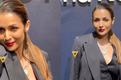 Sexy! Malaika Arora Ditches A Shirt, Sizzles In A Pantsuit With A Plunging Neckline; Watch Video