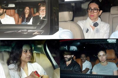 Kareena-Saif, Bachchans call on Shashi Kapoor's Family to Pay Respects