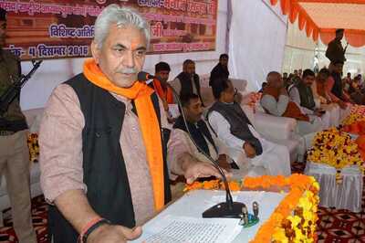 Manoj Sinha, Tipped to be Next Uttar Pradesh CM, is a Man Without Enemies