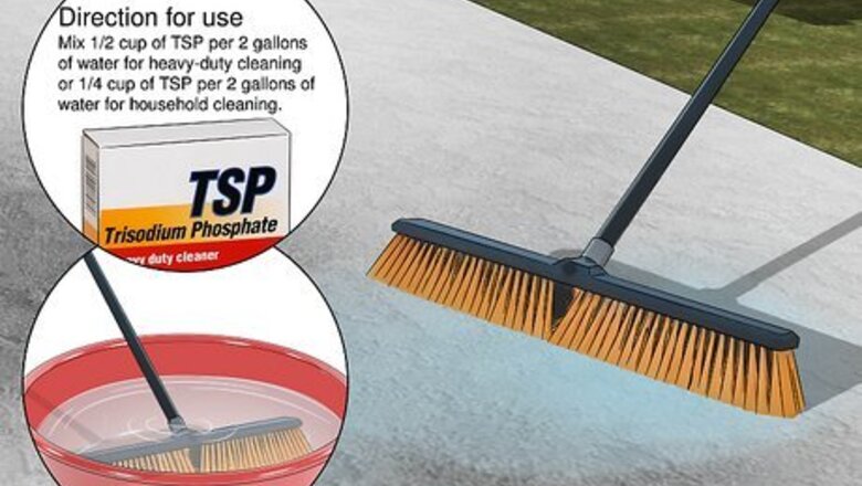 How to Stain a Concrete Driveway