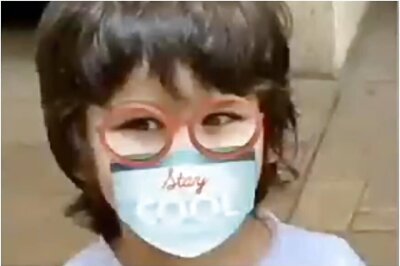 COVID-19: Edited Video of Taimur Ali Khan Wearing Mask is a Reminder of Staying Safe