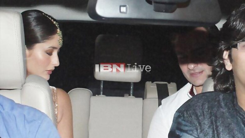 Saif-Kareena's pre-wedding bash a private affair