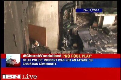 Church attacks only mishaps not incidents of religious intolerance: Delhi Police