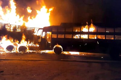 Kannauj District Magistrate Says 10 Bodies Recovered from UP Bus Gutted in Fire