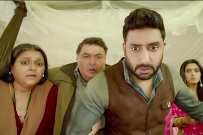 'All Is Well' trailer: Abhishek Bachchan might be at odds with father Rishi Kapoor, but he'll do anything to save his 'mental family'