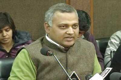 BJP protests against Somnath Bharti over wife's domestic violence charge
