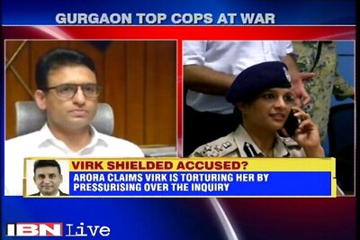 Gurgaon Police Commissioner tried to interfere in a harassment case probe, alleges top police officer