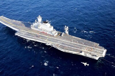 Incident of Fire Reported Onboard Aircraft Carrier INS Vikramaditya