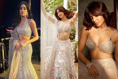 Janhvi Kapoor to Samantha Ruth; 5 Bollywood-Inspired Lehengas for Your Special Day