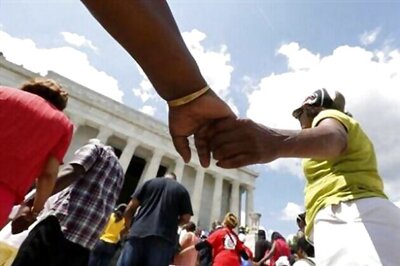 50 years later, thousands converge to commemorate Martin Luther King Jr.'s 'dream' speech