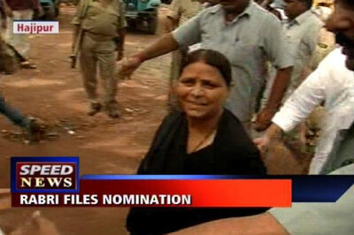 Rabri Devi files nomination papers
