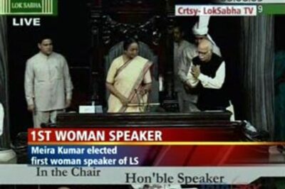 Meira Kumar elected Lok Sabha Speaker