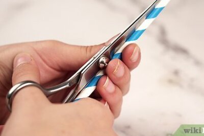 How to Make Fake Nails Out of a Straw