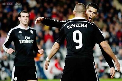 Ronaldo scores twice as Real Madrid defeat Almeria 4-1 in La Liga