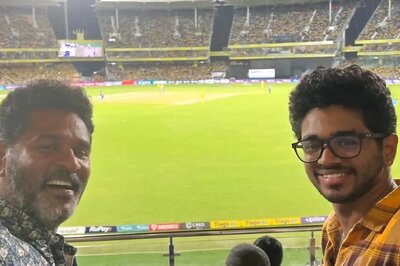 Prabhu Deva's Picture With Son Enjoying IPL Match In Chennai Is Viral