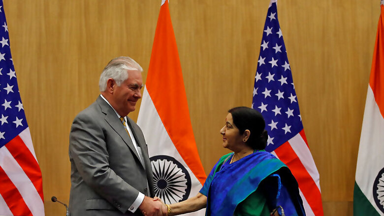 Sushma Swaraj Asks Rex Tillerson to Protect India's Interests on H-1B Visa Issue