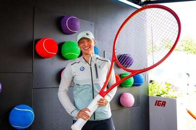 Why Iga Swiatek Covered Her Mouth With Tape During Practice?