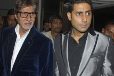 Role reversal: Abhishek to play Big B's father in Pa?