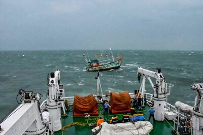 Coast Guard Rescues 9 Fishermen Stuck at Sea After Their Boat Sinks Off Rameswaram