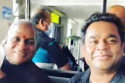 When AR Rahman Meet Ilaiyaraaja At Chennai Airport