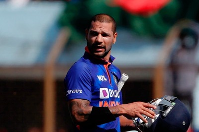 Don't Think It's End of The Road for Shikhar Dhawan: Former India Batting Coach