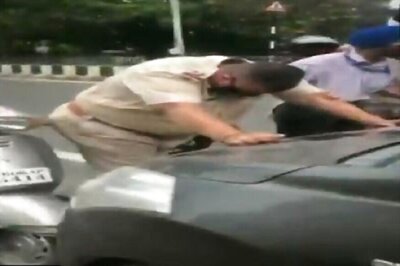 Watch: Jalandhar Youth Drags Cop for 100 metres on Car Bonnet While Trying to Jump Checkpoint