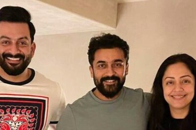 Prithviraj Sukumaran And Wife Supriya Catch Up With Their 'Inspiring Friends' Suriya And Jyotika; See Pics