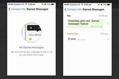 WhatsApp introduces 'starred messages' feature that lets you bookmark important messages