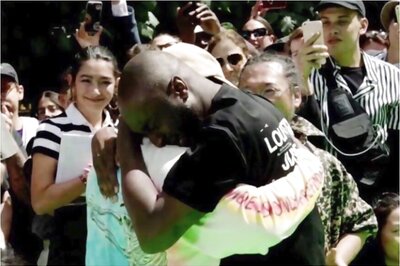 Kanye West & Virgil Abloh Share Emotional Hug at Louis Vuitton Show in Paris; Watch Video