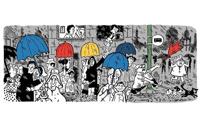Google's Cartoon Doodle Celebrates Beloved Indian Illustrator Mario de Miranda's 90th Birthday