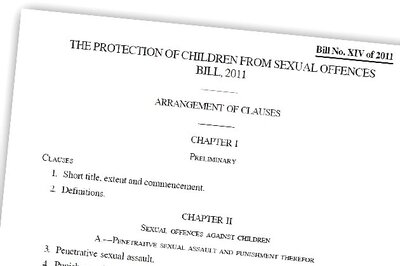 Full text: Bill against child sexual abuse