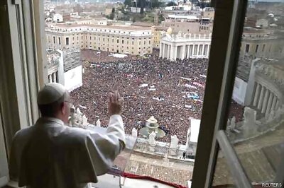 Show mercy, don't rush to condemn, new Pope urges