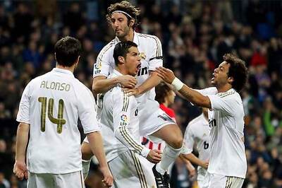 La Liga: Ronaldo brace guides Real to easy win