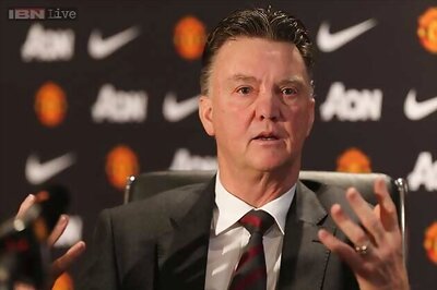 Manchester United coach Van Gaal promises better show next year