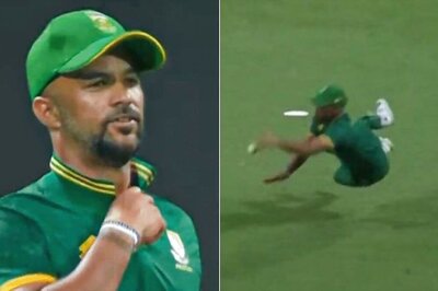 Coach JP Duminy Back in South Africa Jersey After 5 Years Since Retirement, Gives His Best as Substitute Fielder: WATCH