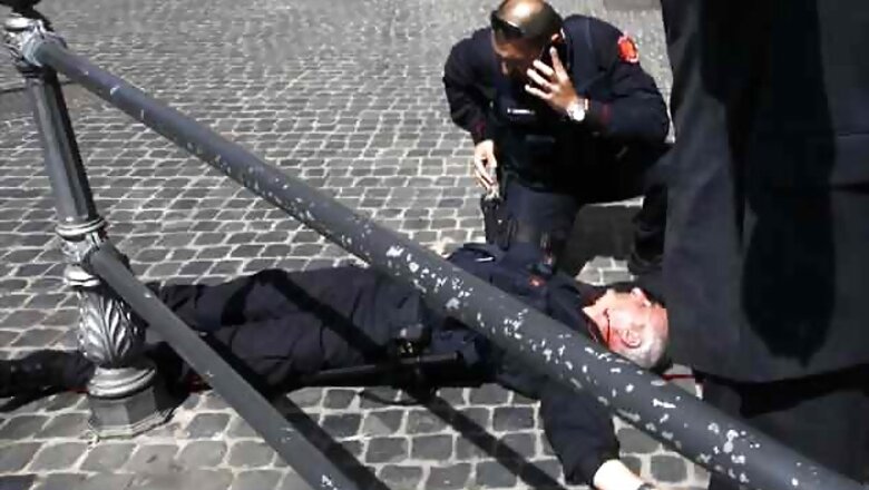 Italy: Two policemen hurt in shooting near PM's office