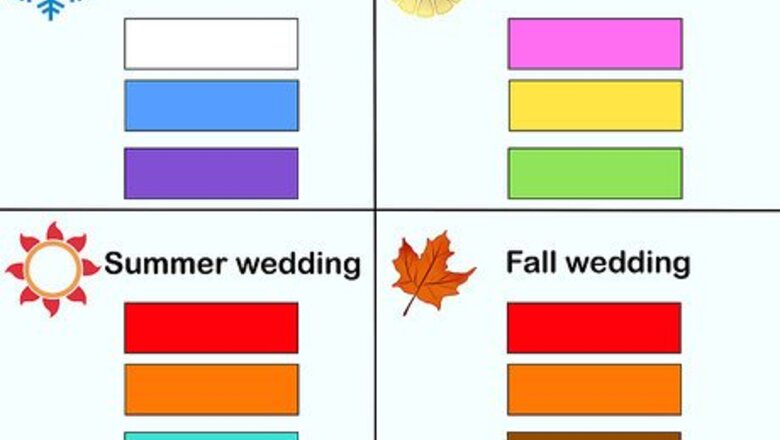 How to Use Color Blocking in Your Wedding Decor