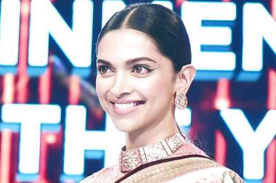 Deepika Padukone In a Sabyasachi Sari Is Like Spring and Grace Captured Into One