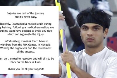 Neeraj Chopra Injured! 'Sustained A Muscle Strain During Training', Pulls Out of Competition