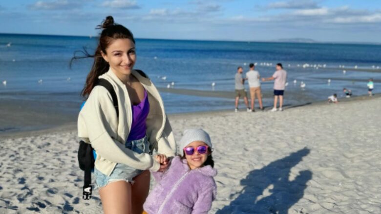 Soha Ali Khan and Daughter Inaaya Soak Up The Sun In Their Beach Vacay; See Cute Photo