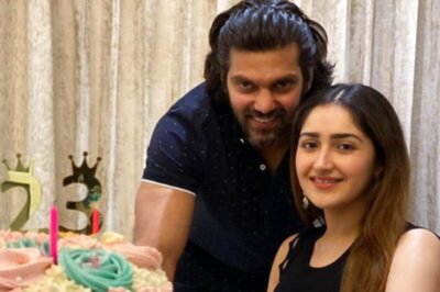 Actress Sayyeshaa Shares Birthday Celebration Pictures With Husband Arya, Thanks Fans And Followers