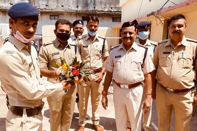 Amid Curfew, Young Cop from Etawah in UP Walks Back to Work at MP's Rajgarh District, Felicitated​