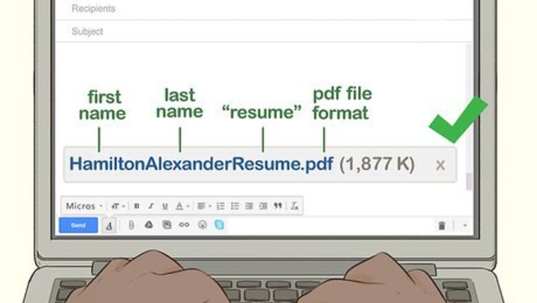 How to Email Your Cover Letter and Resume