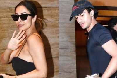 Malaika Arora Looks Hottest In Black As She Steps Out On Dinner Date With Son Arhaan; Pics