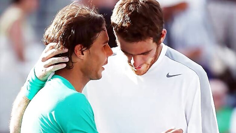 Nadal deserved title, says disappointed del Potro