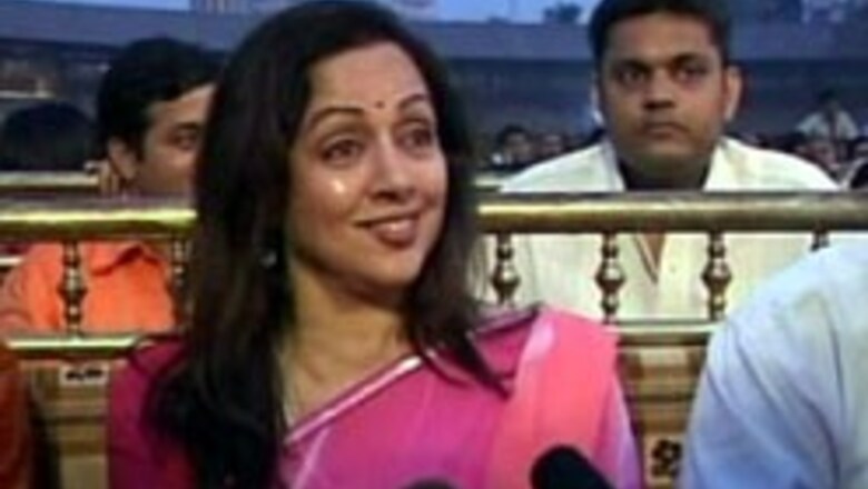 Hema lets down fans for UP polls