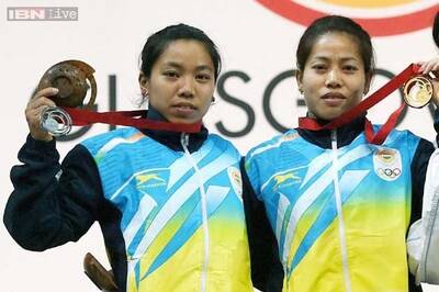 CWG 2014: Weightlifters Sanjita, Sukhen win Gold medals for India on Day 1